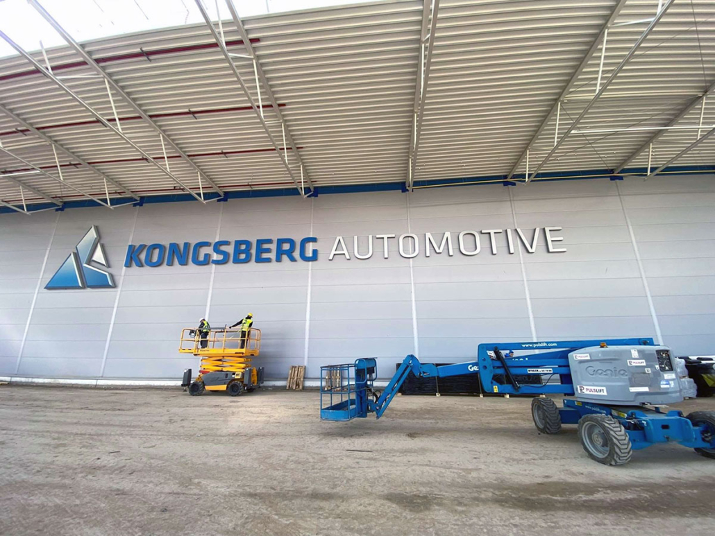 Hala Kongsberg Automotive Włocławek